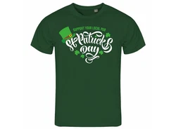 deinshirt Print-Shirt St Patricks Day Funshirt mit Motiv Grün/Blau