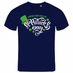 deinshirt Print-Shirt St Patricks Day Funshirt mit Motiv Blau