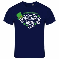 deinshirt Print-Shirt St Patricks Day Funshirt mit Motiv Blau