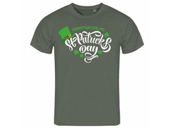 deinshirt Print-Shirt St Patricks Day Funshirt mit Motiv Grün/Dunkelgrün