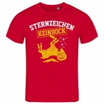 deinshirt Print-Shirt Herren T-Shirt Sternzeichen KEIN BOCK Funshirt Rot