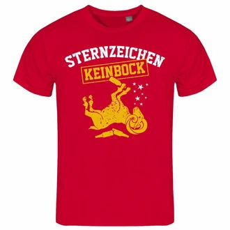 deinshirt Print-Shirt Herren T-Shirt Sternzeichen KEIN BOCK Funshirt Rot deinshirt Print-Shirt Herren T-Shirt Sternzeichen KEIN BOCK Funshirt Rot