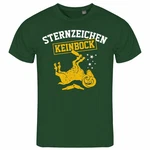 deinshirt Print-Shirt Herren T-Shirt Sternzeichen KEIN BOCK Funshirt Grün/Dunkelgrün