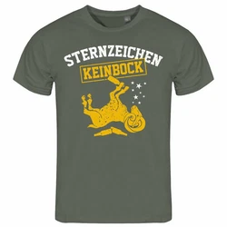 deinshirt Print-Shirt Herren T-Shirt Sternzeichen KEIN BOCK Funshirt Dunkelgrün/Grün