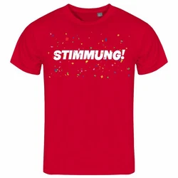 deinshirt Print-Shirt Herren T-Shirt STIMMUNG Rot/Silber/Braun/Dunkelrot