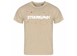 deinshirt Print-Shirt Herren T-Shirt STIMMUNG Khaki/Gelb/Braun/Beige