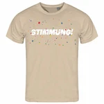 deinshirt Print-Shirt Herren T-Shirt STIMMUNG Khaki/Gelb/Braun/Beige