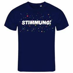 deinshirt Print-Shirt Herren T-Shirt STIMMUNG Dunkelblau/Blau/Silber/Braun