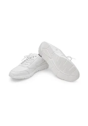 Vitaform Herrenschuhe Sneaker Weiß/Grau/Creme