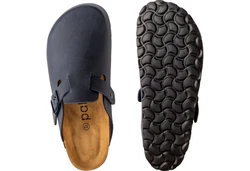 Palado Herren Clog Kiel Dunkelblau/Blau/Hellblau/Schwarz