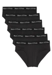 Marc O'Polo Slip Essentials (6er Pack) Schwarz/Grau/Dunkelgrau/Dunkelgrün/Khaki/Lila/Braun
