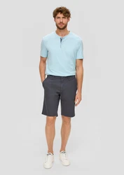 s.Oliver Bermudas Chino-Shorts Blau/Hellblau