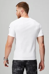 Fabletics T-Shirt The Training Day Weiß/Creme/Schwarz/Dunkelblau