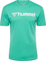 hummel T-Shirt Hmllogo Jersey Grün