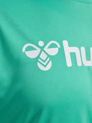 hummel T-Shirt Hmllogo Jersey Grün