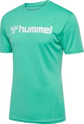 hummel T-Shirt Hmllogo Jersey Grün