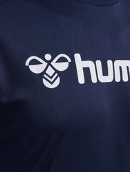 hummel T-Shirt Hmllogo Jersey Dunkelblau