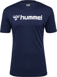 hummel T-Shirt Hmllogo Jersey Dunkelblau