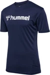 hummel T-Shirt Hmllogo Jersey Dunkelblau