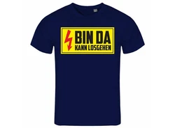 deinshirt Print-Shirt Herren T-Shirt Funshirt mit Motiv Dunkelblau/Blau