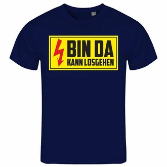deinshirt Print-Shirt Herren T-Shirt Funshirt mit Motiv Dunkelblau/Blau deinshirt Print-Shirt Herren T-Shirt Funshirt mit Motiv Dunkelblau/Blau