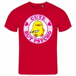 deinshirt Print-Shirt Herren T-Shirt Cute but Psycho Funshirt (Mit Motiv) 