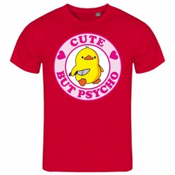 deinshirt Print-Shirt Herren T-Shirt Cute but Psycho Funshirt (Mit Motiv) 
