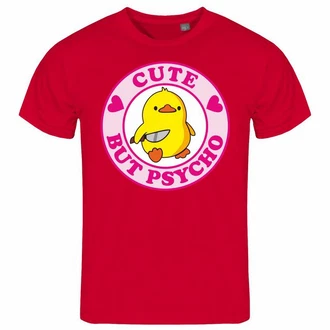 deinshirt Print-Shirt Herren T-Shirt Cute but Psycho Funshirt (Mit Motiv) deinshirt Print-Shirt Herren T-Shirt Cute but Psycho Funshirt (Mit Motiv)