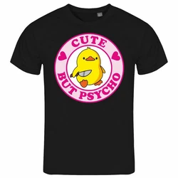 deinshirt Print-Shirt Herren T-Shirt Cute but Psycho Funshirt (Mit Motiv) Gelb/Rosa/Lila/Braun