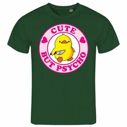 deinshirt Print-Shirt Herren T-Shirt Cute but Psycho Funshirt (Mit Motiv) 