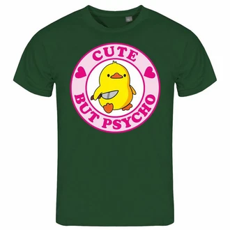 deinshirt Print-Shirt Herren T-Shirt Cute but Psycho Funshirt (Mit Motiv) deinshirt Print-Shirt Herren T-Shirt Cute but Psycho Funshirt (Mit Motiv)