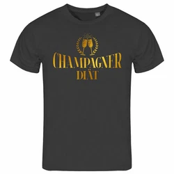 deinshirt Print-Shirt Herren T-Shirt Champagner Dit Funshirt mit Motiv Beige