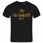 deinshirt Print-Shirt Herren T-Shirt Champagner Dit Funshirt mit Motiv Beige
