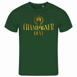 deinshirt Print-Shirt Herren T-Shirt Champagner Dit Funshirt mit Motiv Beige