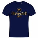 deinshirt Print-Shirt Herren T-Shirt Champagner Dit Funshirt mit Motiv Beige