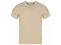 deinshirt Print-Shirt Herren T-Shirt Bitte nicht schubsen habe Wein in der Hand Funshirt mit Motiv Creme/Khaki/Beige/Braun