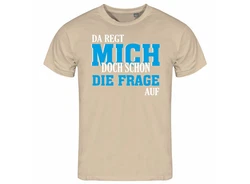 deinshirt Print-Shirt Herren T-Shirt Funshirt mit Motiv Beige/Khaki/Blau