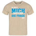 deinshirt Print-Shirt Herren T-Shirt Funshirt mit Motiv Beige/Khaki/Blau deinshirt Print-Shirt Herren T-Shirt Funshirt mit Motiv Beige/Khaki/Blau