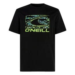 T-Shirt Wave T-Shirt mit groem Print auf der Vorderseite