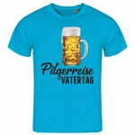 deinshirt Print-Shirt Herren T-Shirt Pilgerreise Vatertag Funshirt mit Motiv Blau/Lila