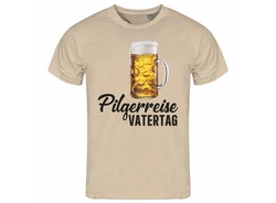 deinshirt Print-Shirt Herren T-Shirt Pilgerreise Vatertag Funshirt mit Motiv Braun/Khaki/Lila/Gold/Beige/Gelb/Orange