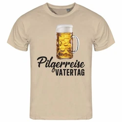 deinshirt Print-Shirt Herren T-Shirt Pilgerreise Vatertag Funshirt mit Motiv Braun/Khaki/Lila/Gold/Beige/Gelb/Orange