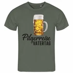 deinshirt Print-Shirt Herren T-Shirt Pilgerreise Vatertag Funshirt mit Motiv Dunkelgrün/Grün/Lila/Hellgrün