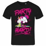 deinshirt Print-Shirt PARTY HARD Funshirt Lila/Rosa/Dunkelrot deinshirt Print-Shirt PARTY HARD Funshirt Lila/Rosa/Dunkelrot