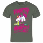 deinshirt Print-Shirt PARTY HARD Funshirt Dunkelgrün/Dunkelrot/Braun/Grün/Hellblau deinshirt Print-Shirt PARTY HARD Funshirt Dunkelgrün/Dunkelrot/Braun/Grün/Hellblau