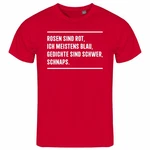 deinshirt Print-Shirt Funshirt mit Motiv Rot/Dunkelrot/Braun