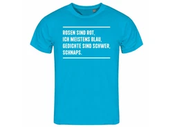 deinshirt Print-Shirt Funshirt mit Motiv Blau/Hellblau/Türkis
