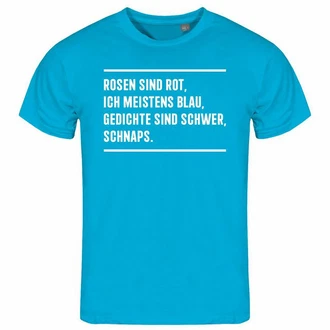 deinshirt Print-Shirt Funshirt mit Motiv Blau/Hellblau/Türkis
