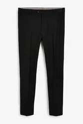 Next Anzug Motion Flex Hose-Skinny Fit Schwarz/Grau