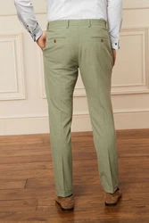 Next Anzug Motion Flex Hose-Skinny Fit Hellgrün/Grün/Khaki/Dunkelgrün/Türkis